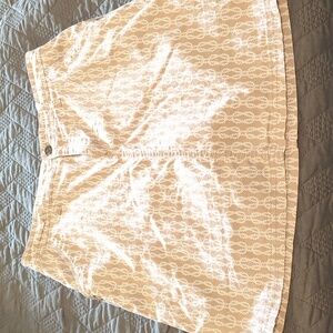 Nautical ropw pattern skort